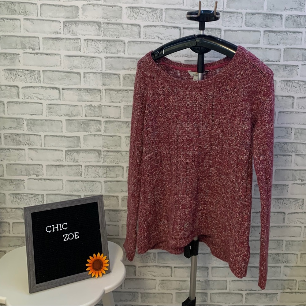pink bob timberlake sweater